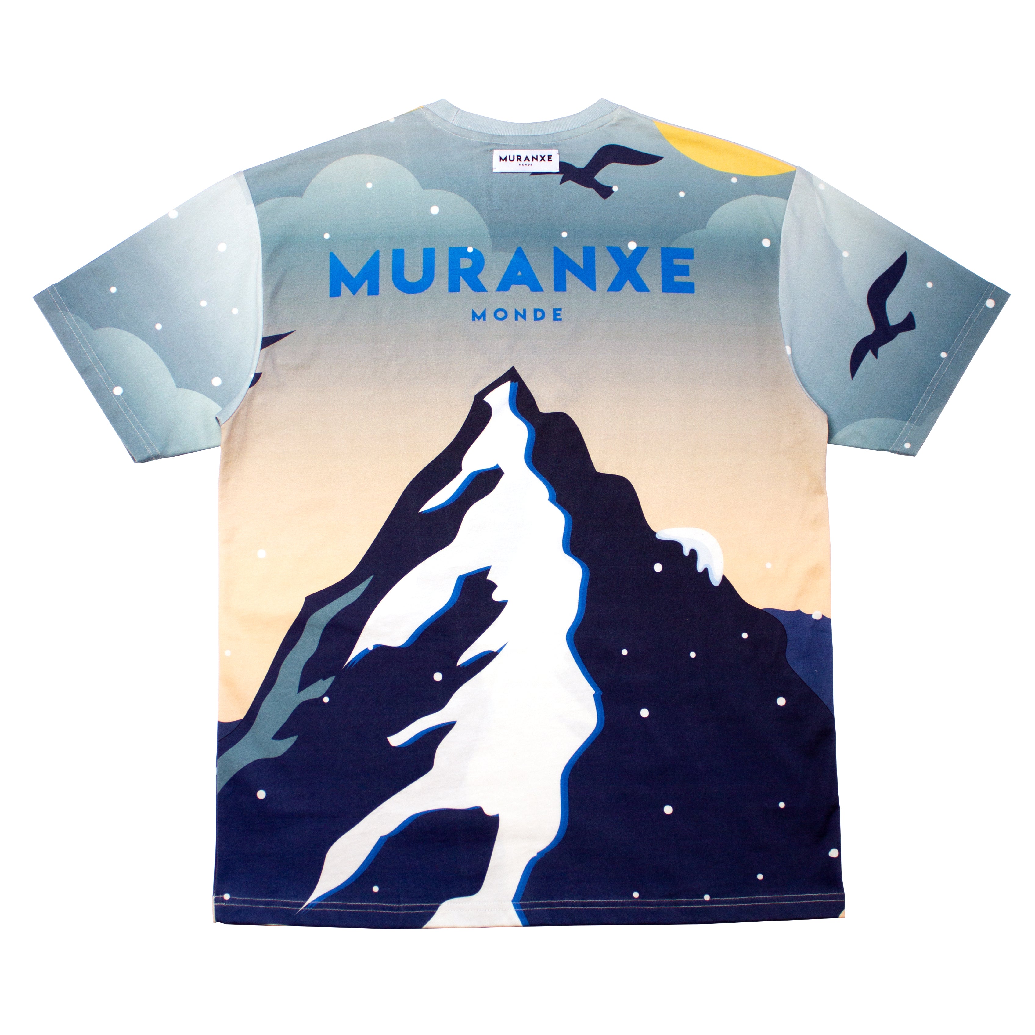 T-shirt horizon couleur