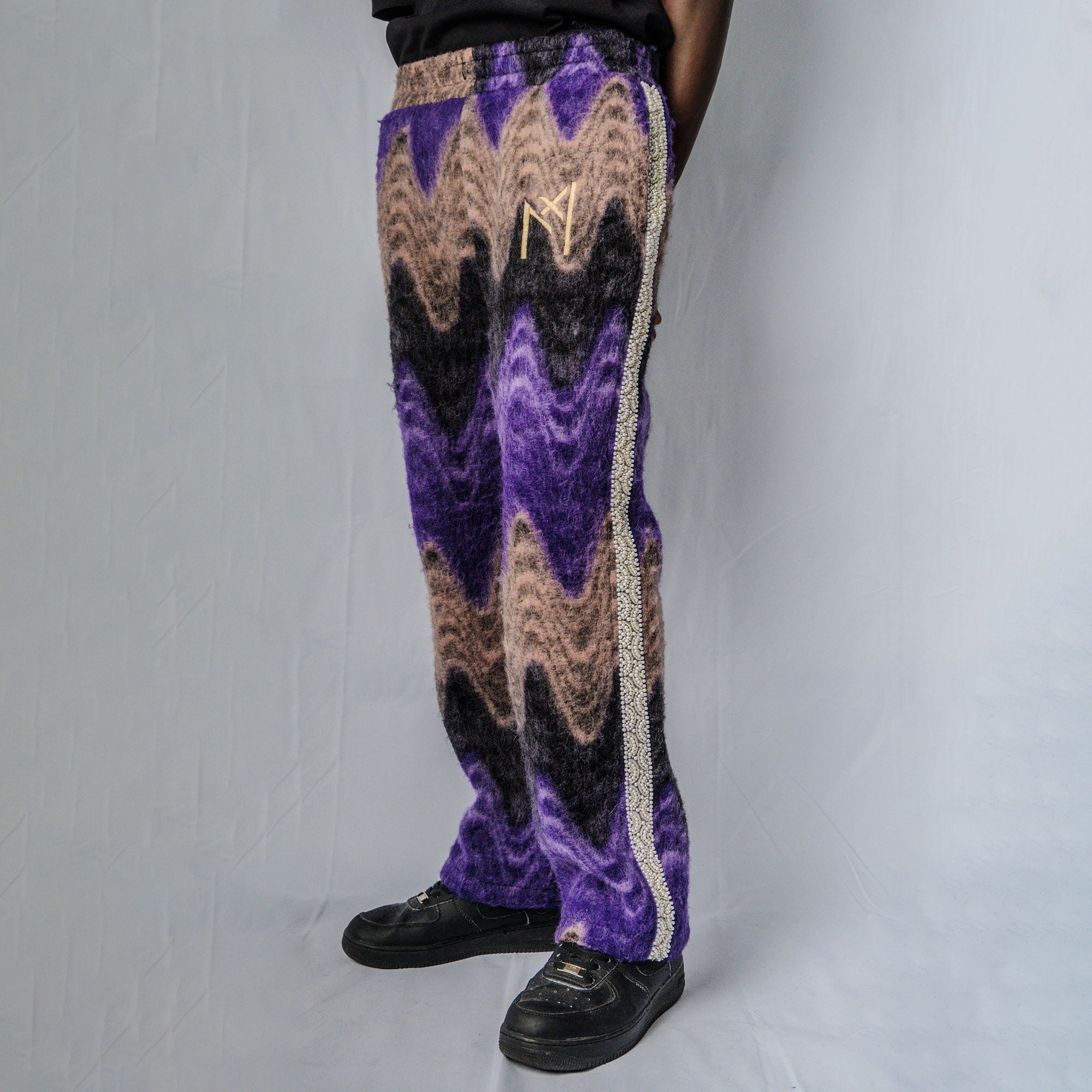 Jogging perlé ondulé