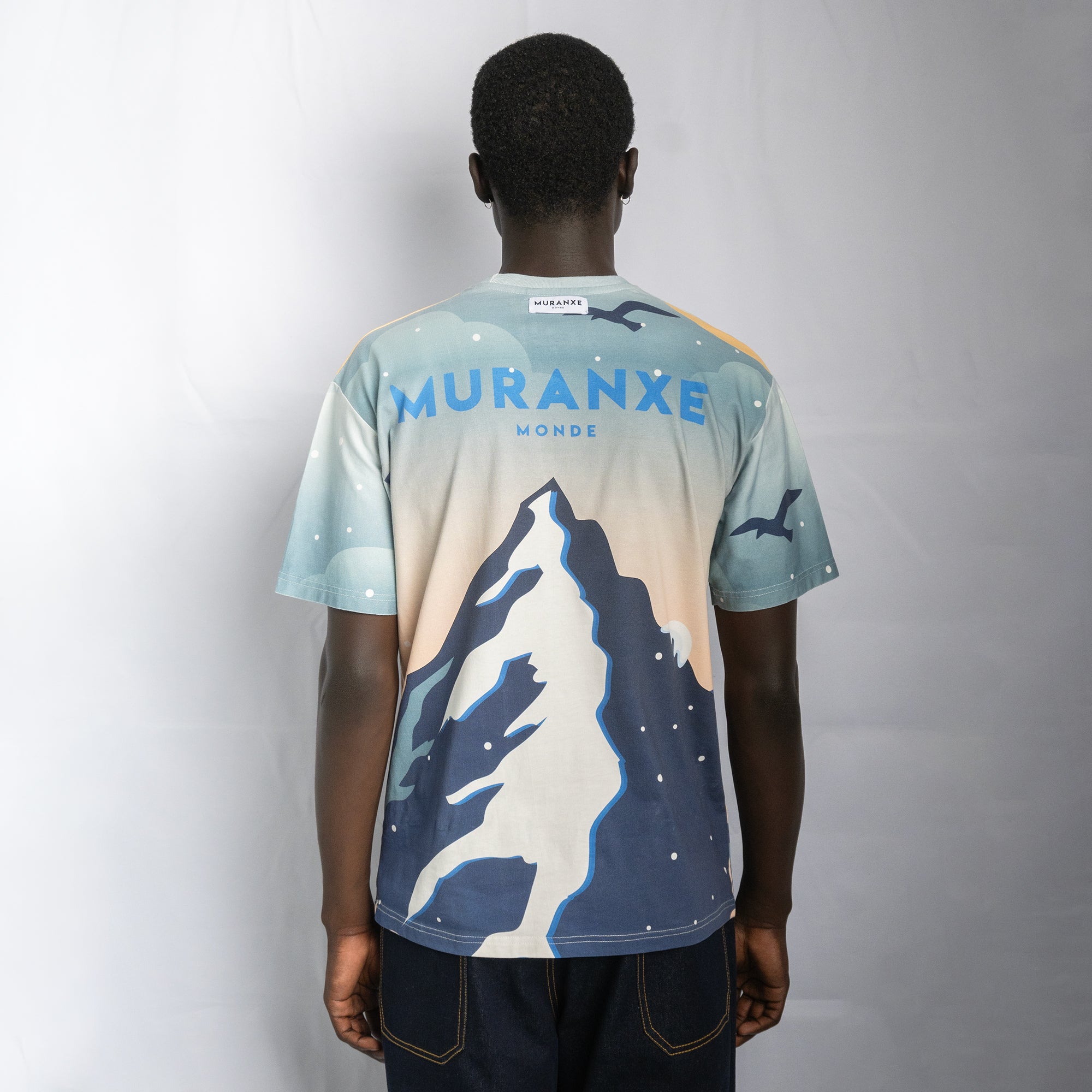 T-shirt horizon couleur